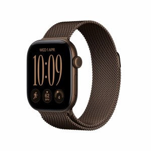 Apple Watch Series 12 - Dark Bronze Aluminium Case with Dark Bronze Milanese Loop