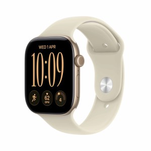 Apple Watch Series 12 - Light Gold Aluminium Case with Sand Sport Band